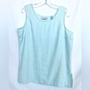 Lord and Taylor Linen Sleeveless Top
Pop Over Relaxed Fit Roomy Casual Boho